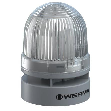 Werma Kombinace sirén a majáků, řada: 460 Blikající světlo barva Čirá 12V IP65 Xenonová Nástěnná CCC, CE, EAC, WEEE 92