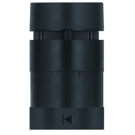 Werma, rozsah: KS40 Prvek sirény barva čočky Černá Jednotka sirény 95 dB 24V barva pouzdra Černá základna 40 mm AC/DC