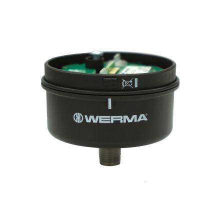 Werma, rozsah: KS71 Svorkový prvek barva čočky Černá Svorkový prvek 32V barva pouzdra Černá základna 70 mm DC IP65