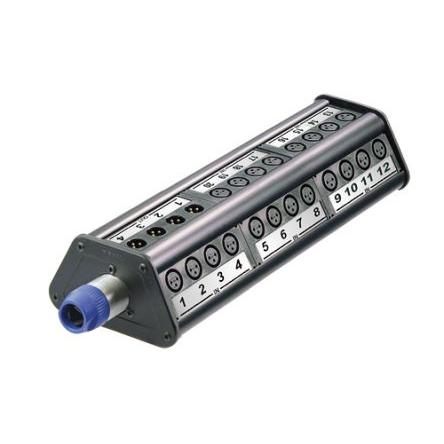 Re-An Products Konektor XLR, barva Černá, počet kontaktů: 3, Panel, 0.5kV, materiál pouzdra: Hliník