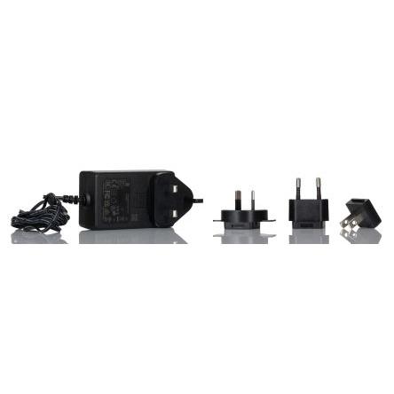 RS PRO Adaptér AC/DC 24 W, výstup: 24V dc, počet výstupů: 1 2.5 x 5.5 Austrálie, EU, Velká Británie, USA 1 A Vyměnitelný