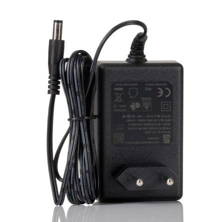 RS PRO Adaptér AC/DC 40 W, výstup: 24V dc, počet výstupů: 1 2.1 x 5.5 mm EU 1.66 A Napájecí adaptér AC-DC Regulované