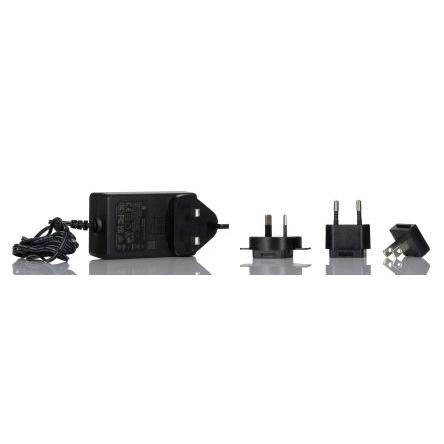 RS PRO Adaptér AC/DC 40 W, výstup: 24V dc, počet výstupů: 1 2.5 x 5.5 Austrálie, EU, Velká Británie, USA 1.66 A