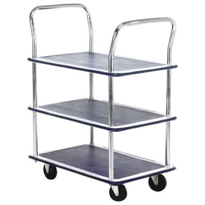 Vozík 3 Ocel nosnost 120 kg Pro nízkou zátěž RS PRO 470 mm 725 mm