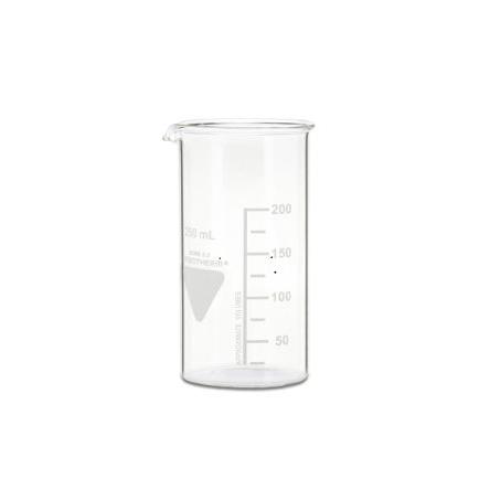 Kádinka, Borosilikátové sklo, kapacita: 250ml RS PRO