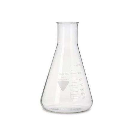 Laboratorní baňka, Borosilikátové sklo, kapacita: 1L RS PRO