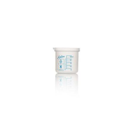 Kádinka, Polypropylen, kapacita: 25ml RS PRO