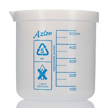 Kádinka, Polypropylen, kapacita: 500ml RS PRO