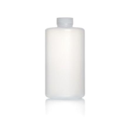 RS PRO Laboratorní láhev, délka: 234 mm, kapacita: 2L, průměr: 120 mm, Vysokohustotní polyetylén, typ hrdla: Úzký krk,