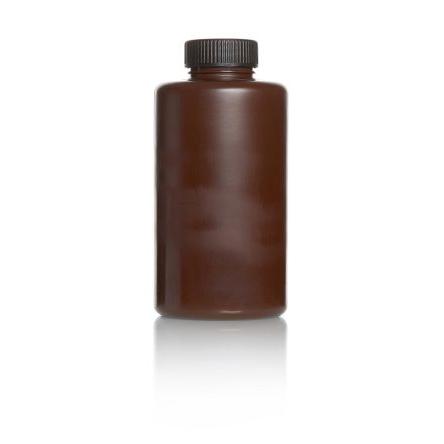 RS PRO Laboratorní láhev, délka: 242 mm, kapacita: 2L, průměr: 120 mm, Vysokohustotní polyetylén, typ hrdla: Široký krk,