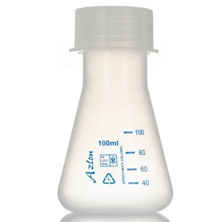 RS PRO Polypropylen Laboratorní baňka, 100ml