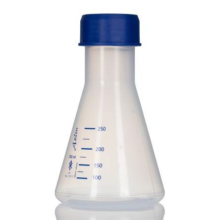 RS PRO Polypropylen Laboratorní baňka, 250ml