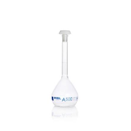 RS PRO Laboratorní láhev, délka: 90 mm, kapacita: 10ml, Borosilikátové sklo, typ hrdla: Úzký krk, typ láhve: Odměrná