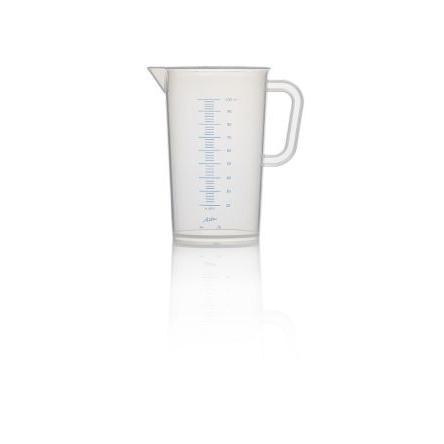 Laboratorní odměrka, Polypropylen, kapacita: 100ml RS PRO