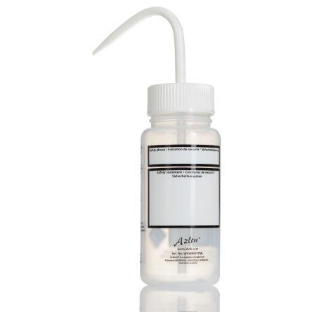 RS PRO Laboratorní láhev, délka: 140 mm, kapacita: 250ml, průměr: 60 mm, Polyetylen, typ hrdla: Široký krk, typ láhve: