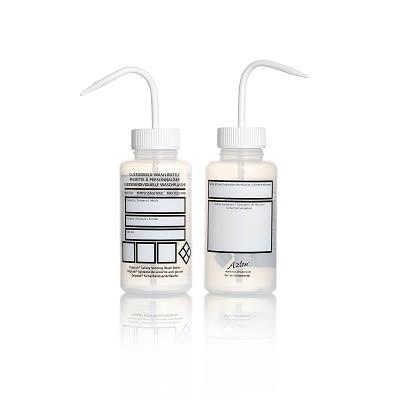 RS PRO Laboratorní láhev, délka: 163 mm, kapacita: 500ml, průměr: 75 mm, Polyetylen, typ hrdla: Široký krk, typ láhve: