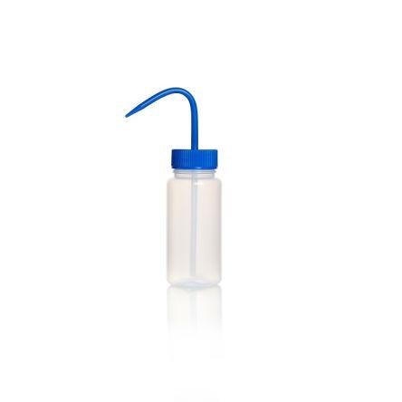 RS PRO Laboratorní láhev, délka: 140 mm, kapacita: 250ml, Polyetylen, typ hrdla: Široký krk, typ láhve: Stříkací láhev