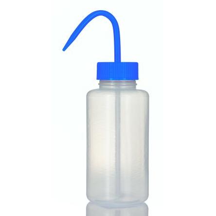 RS PRO Laboratorní láhev, délka: 163 mm, kapacita: 500ml, Polyetylen, typ hrdla: Široký krk, typ láhve: Stříkací láhev