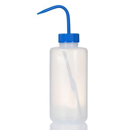 RS PRO Laboratorní láhev, délka: 202 mm, kapacita: 1L, Polyetylen, typ hrdla: Široký krk, typ láhve: Stříkací láhev