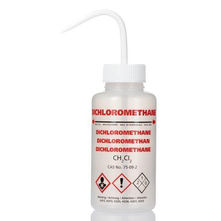 RS PRO Laboratorní láhev, délka: 163 mm, kapacita: 500ml, Polyetylen, typ hrdla: Široký krk, typ láhve: Stříkací láhev