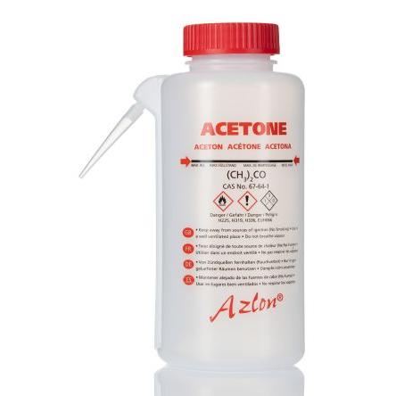 RS PRO Laboratorní láhev, délka: 170 mm, kapacita: 500ml, Polyetylen, typ hrdla: Široký krk, typ láhve: Stříkací láhev