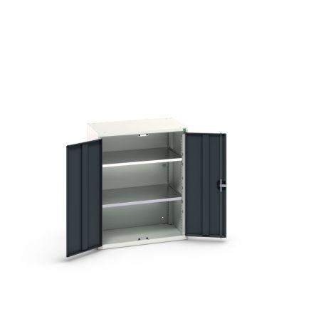Skříň s přihrádkami 2dveřová, Ocel uzamykatelná Stojící na podlaze Bott 550 mm 800mm 550 mm