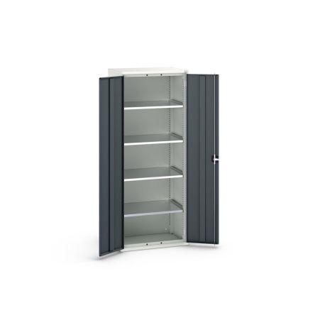 Skříň s přihrádkami 2dveřová, Ocel uzamykatelná Stojící na podlaze Bott 550 mm 800mm 550 mm