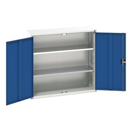 Skříň s přihrádkami 2dveřová, Ocel uzamykatelná Stojící na podlaze Bott 350 mm 1.05m 350 mm