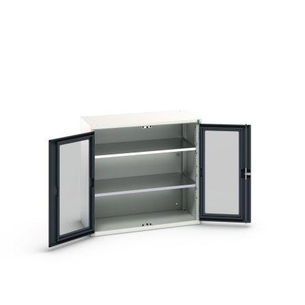 Skříň s přihrádkami 2dveřová, Ocel uzamykatelná Stojící na podlaze Bott 550 mm 1.05m 550 mm