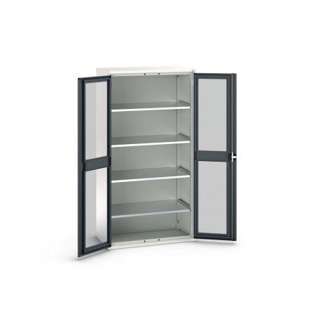 Skříň s přihrádkami 2dveřová, Ocel uzamykatelná Stojící na podlaze Bott 550 mm 1.05m 550 mm