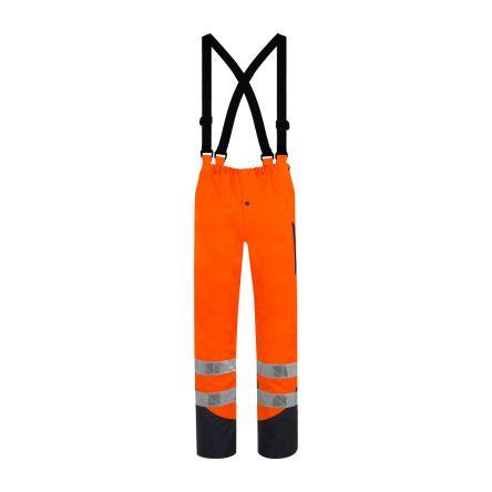 T2S Cap Horn Oranžová Vodotěsný, Vzdušné, Vysoká viditelnost Reflexní kalhoty 2XL