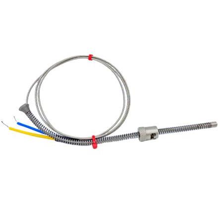 Nastavitelný bajonetový termočlánek 1 m kabel typ J Nerezová ocel 1 m sonda, -60 °C 6 mm na 350 °C BS RS PRO