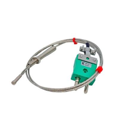 Termočlánek trysky 1 m kabel typ K Nerezová ocel 1 m sonda, 0 °C 6 mm na 350 °C IEC, RoHS Compliant RS PRO