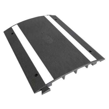 Kryt kabelu délka 500 mm x šířka 395mm barva Černá, Bílá RS PRO Pryž