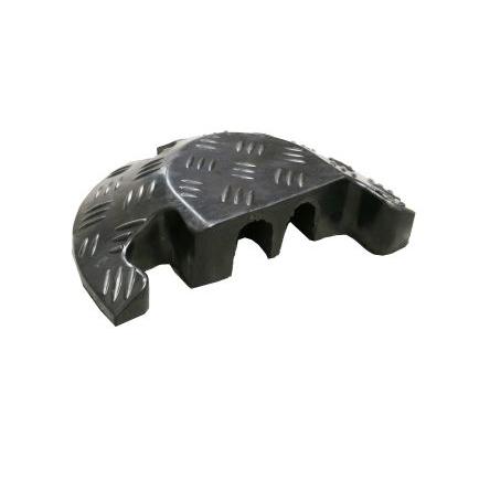 Kryt kabelu délka 160 mm x šířka 250mm barva Černá RS PRO Pryž