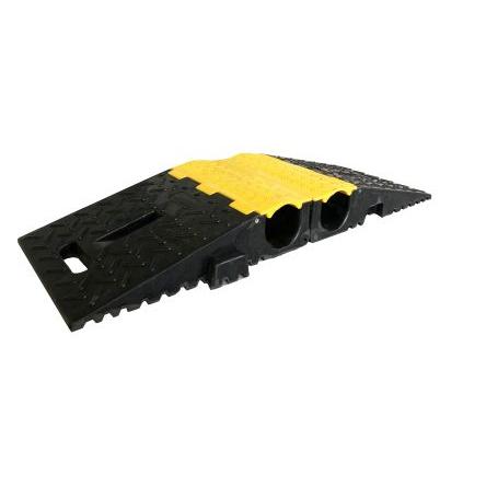 Kryt kabelu 80 mm (vnitřní prům.) délka 850 mm x šířka 300mm barva Černá, Žlutá RS PRO Pryž