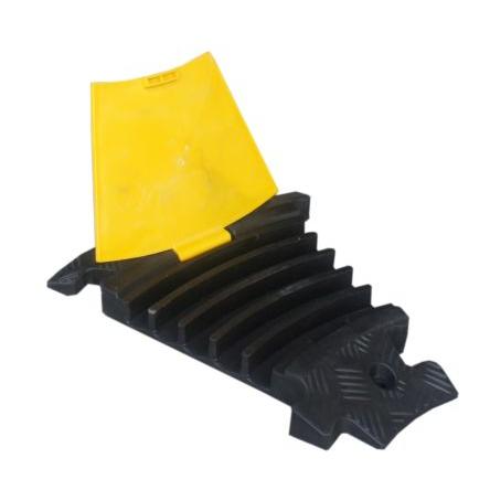 Kryt kabelu 34 mm (vnitřní prům.) délka 200 mm x šířka 500mm barva Černá, Žlutá RS PRO Pryž