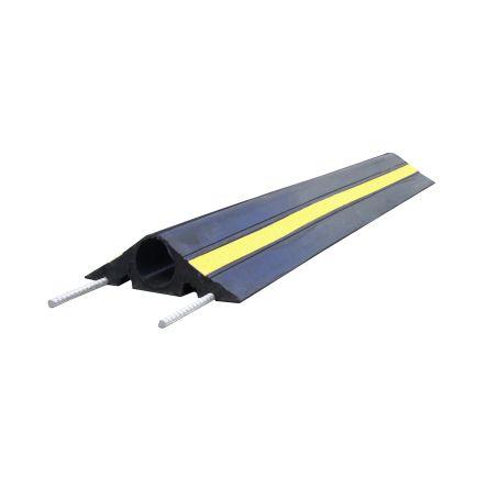 Kryt kabelu 60 mm (vnitřní prům.) délka 1 m x šířka 240mm barva Černá, Žlutá RS PRO Pryž