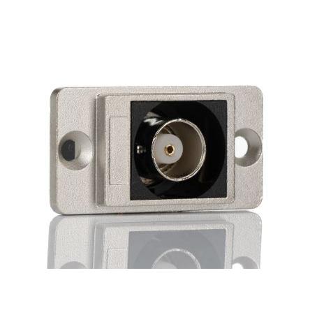 RS PRO Koaxiální konektor, řada: RS PRO Vnitřní, 50 Ω, orientace těla: Rovný, Montáž do panelu Konektory BNC Kabel, typ