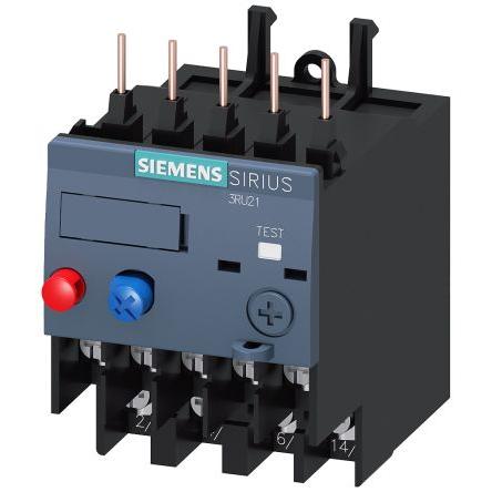 Siemens Relé na přetížení, rozsah: 3RB 1 NO/1 NC s Automaticky a ručně resetováním a hodnotami FLC motoru 115A 4A 90 kW