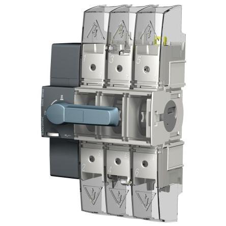 Socomec Odpínač, rozsah: SIRCO MV 3X125A 3pólový Lišta DIN, Rychlé připojení, Nástěnná IP65 1600A, 20 A 23 kW