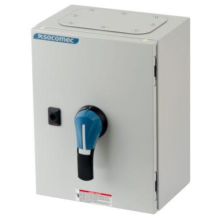 Socomec Odpínač, rozsah: 3032 3pólový Lišta DIN, Rychlé připojení, Nástěnná IP65 1600A, 20 A 23 kW