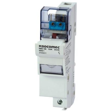 Držák pojistek 100A 690V Socomec 22 x 58 mm 2pólový