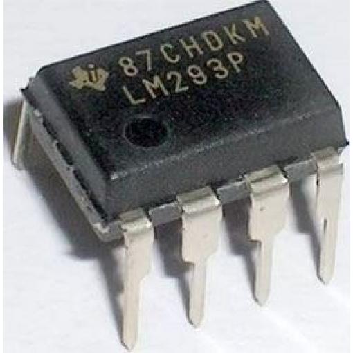 LM293P - 2x komparátor, DIP8