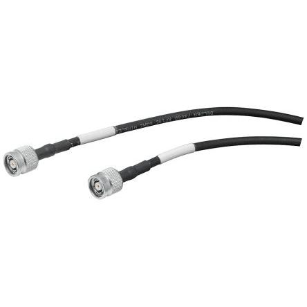 Koaxiální kabel, řada: RP-TNC LMR-195, Černá Polyetylen, vnější průměr: 4.95 mm OD 1 m 50 Ω Siemens S koncovkou