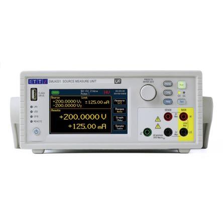 Zdrojový měřič, řada: SMU4000 SMU4201 1 kanály, rozsah odporu: 1μΩ to 10GΩ 200 nA to 3 A 20 mV to 200 V 25W Aim-TTi