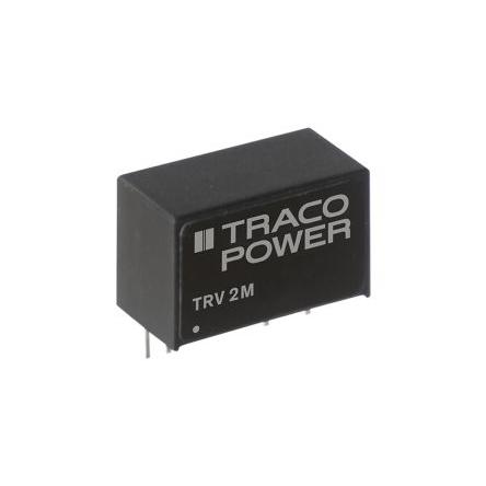 TRACOPOWER Měnič DC/DC TRV 2M, výstup: 12V dc 5 kV dc, Vin 14.4V dc 167 mA, Vin 9.6V 2 W -40 °C 85 °C Průchozí otvor