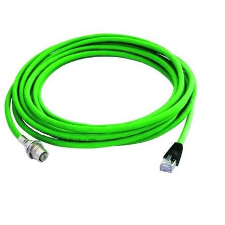 Telegartner Cat6a Ethernetové kabely, řada: STX, Zelená, Polyuretan, 50V 500 mm