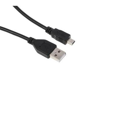 RS PRO Kabel USB do zásuvky IC Vnější, řada: RS PRO, A: USB typu A, 500 mm Vnější, Černá, B: Micro USB typ B