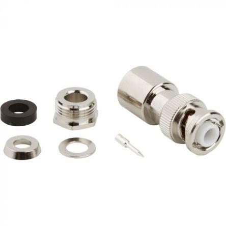 Amphenol RF Konektor RF Vnější, 50 Ω, orientace těla: Rovný, Kabel Konektor MHV Přepážka Objímka, 4GHz 165 °C -65 °C,